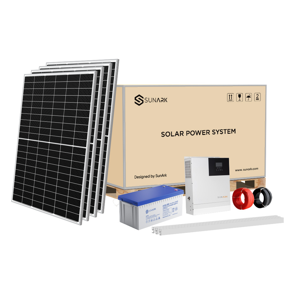 Sunark Best Home Solar Power System 6Kw 10Kw 15Kw 20Kw 30Kw Residential Solar Energy System Cost Price