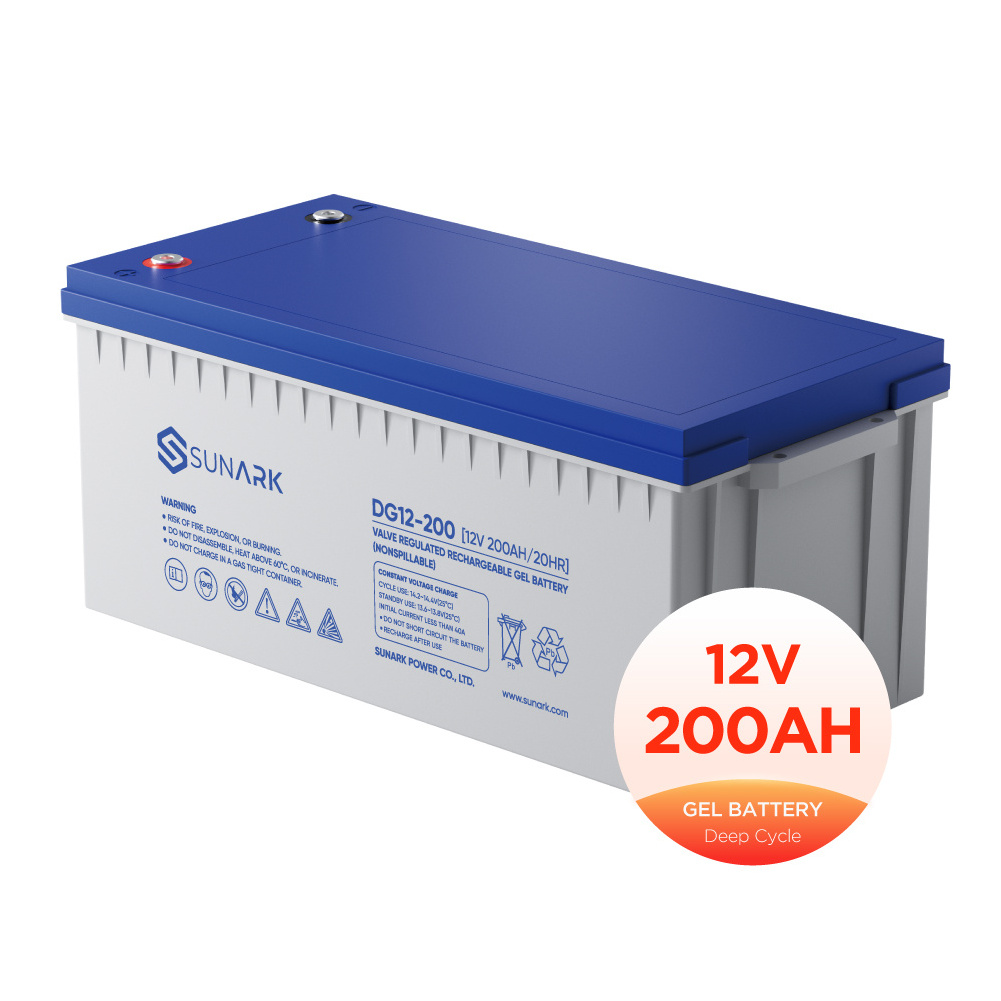 Solar Battery Solar Gel Battery 12V 200Ah Solar Battery Price for Home