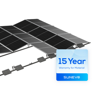 SunEvo Steel Ground Mounting Solar Energy Systems Pv Brackets Anchor Structures