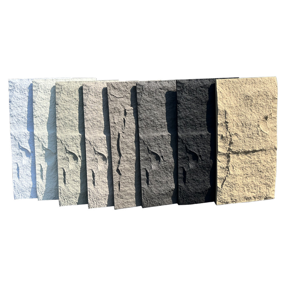 Wall Stone Faux Stone Pillar Panel Stone Column Wraps Pu Panels