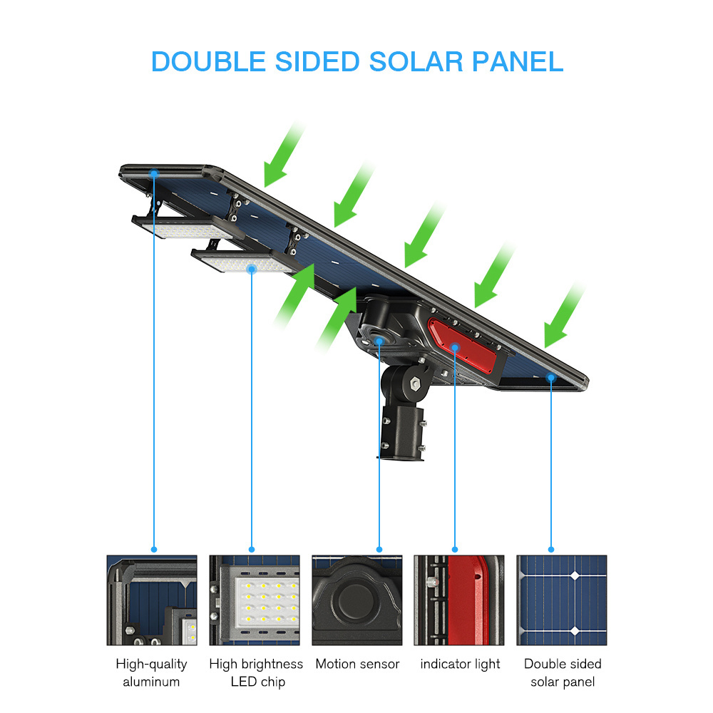 Outdoor Waterproof And Rainproof Solar 80W 110W 120W Led Street Light