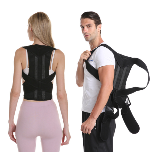 Posture Corrector for Men and Women, Upper Back Brace for Clavicle Support, Adjustable Back Straightener Correction