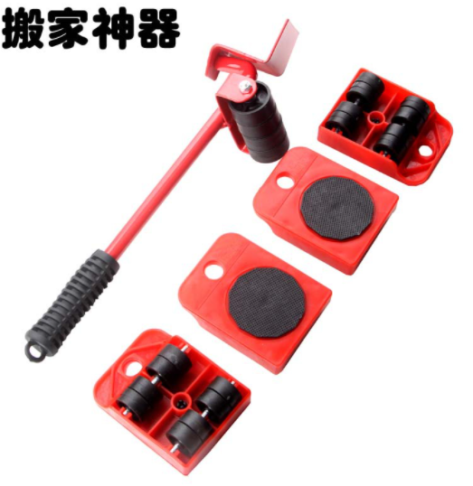 wholesale furniture lifter mover rollers 5 sets of transport easier to move heavy cargo move artifact