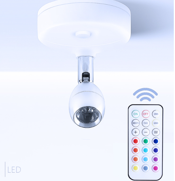 LED Spotlight Wireless lights Battery Operated Remote Control Indoor Puck Light Led Picture Lights for Paintings