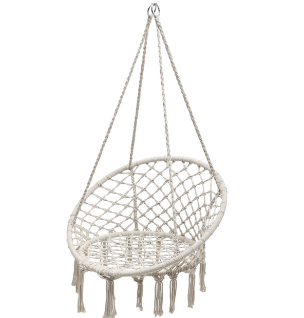 Hand-woven Net Buy Swing Chair Hanging Swing Chair Indoor Outdoor macrame swing chair