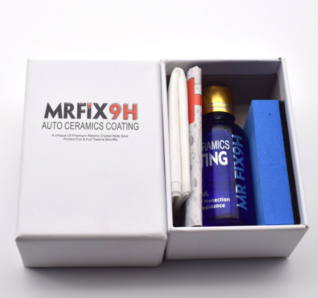 100% original 9H Mr Fix 50ml Diamond permanent Hydrophobic auto nano ceramic coating