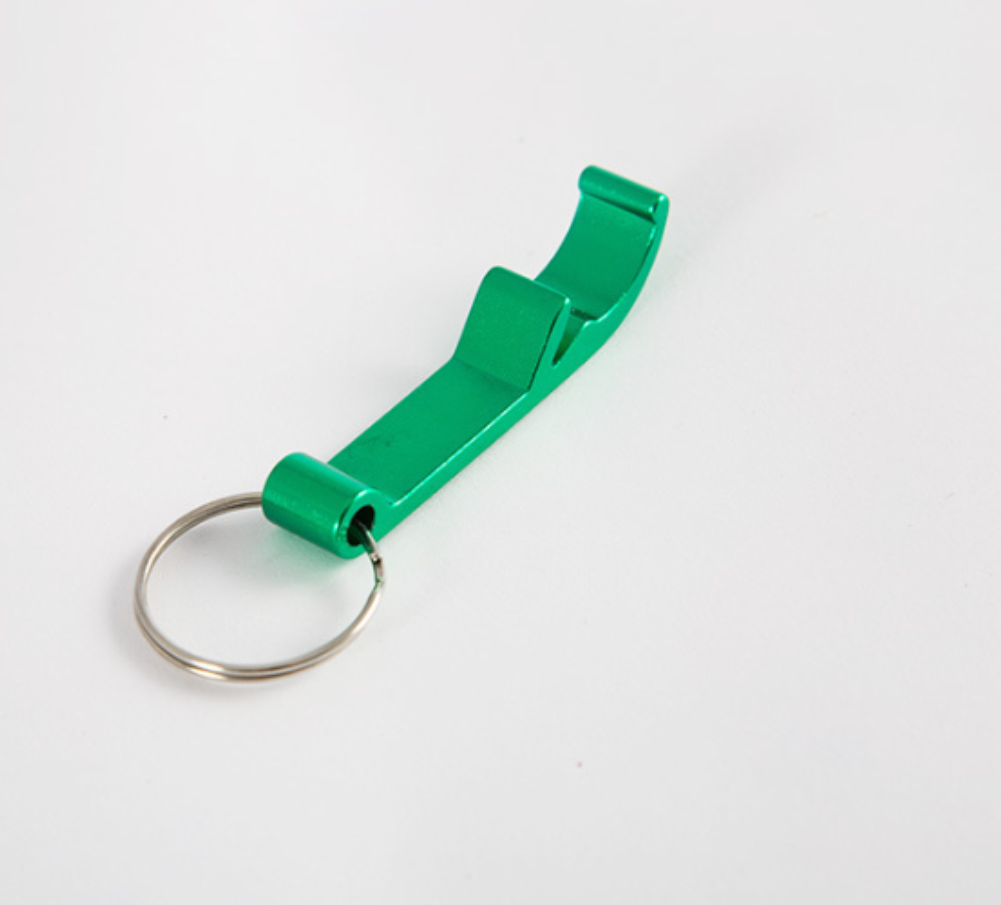 Mini survival metal tool card bottle opener