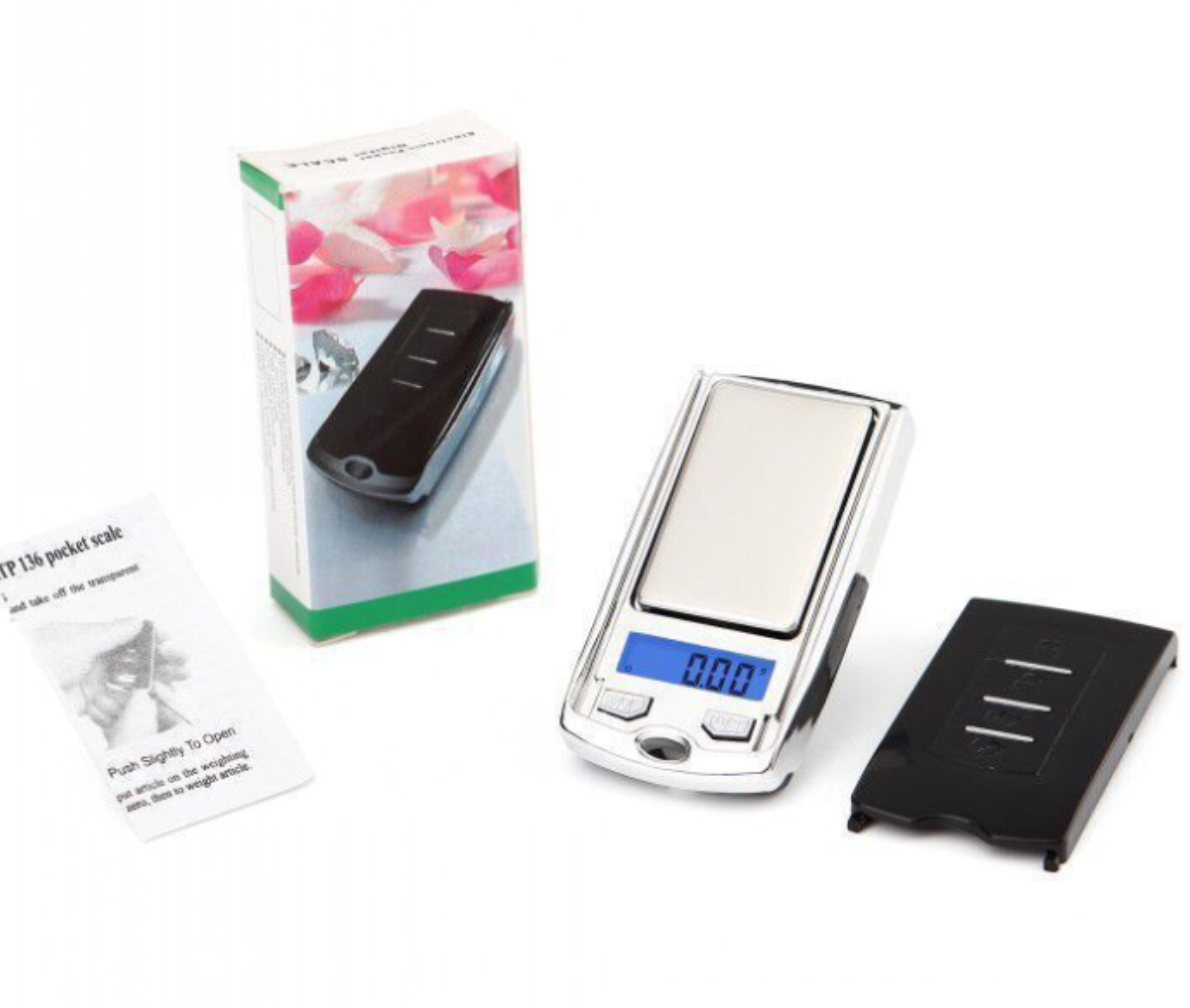 100g/0.01g LCD Display Digital keychain design Pocket Jewelry ABS plastic Digital weight Scale