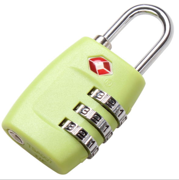 Fashion Luggage Lock Combination 3 Digit Padlock Security Password Lock for Travel