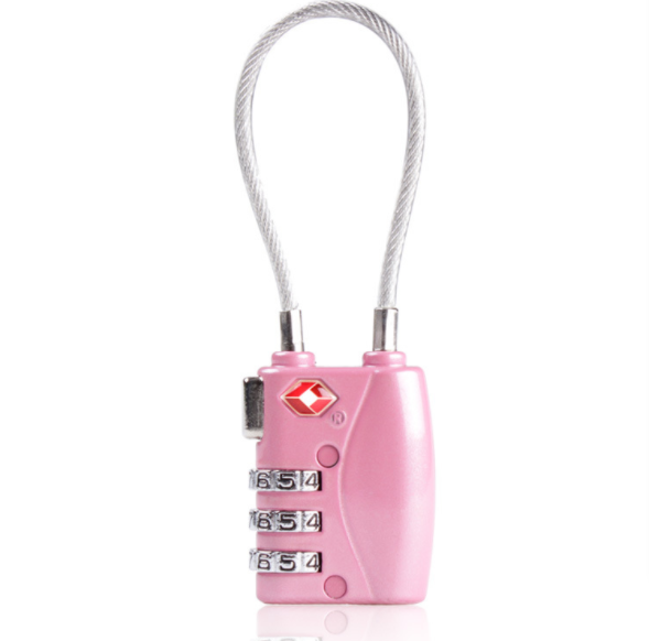 Luggage Strap Locks Digit Metal Password Customs Luggage Padlock Combination Suitcase Padlock Travel Lock