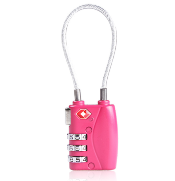 Luggage Strap Locks Digit Metal Password Customs Luggage Padlock Combination Suitcase Padlock Travel Lock