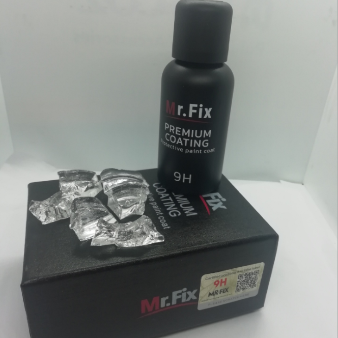 100% original 9H Mr Fix 50ml Diamond permanent Hydrophobic auto nano ceramic coating