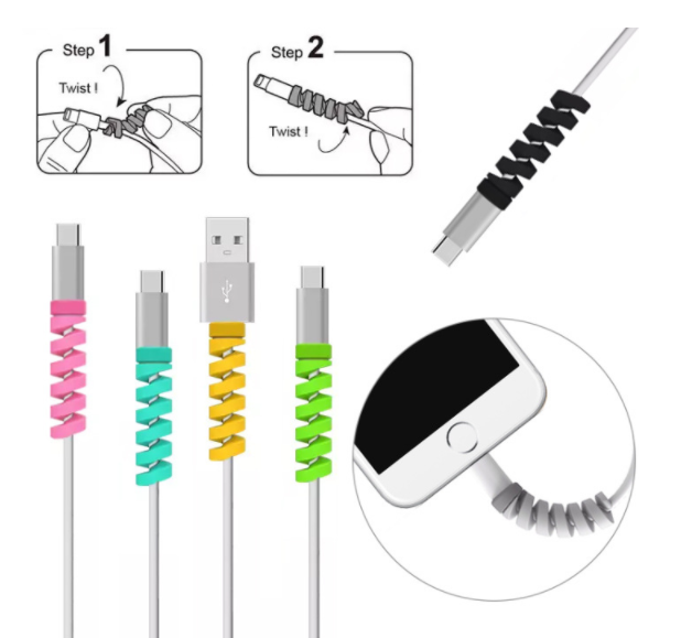 Cute Pet Animal Cable Charger Protector For Cellphone Accessories Charger Cord USB Charging Cable