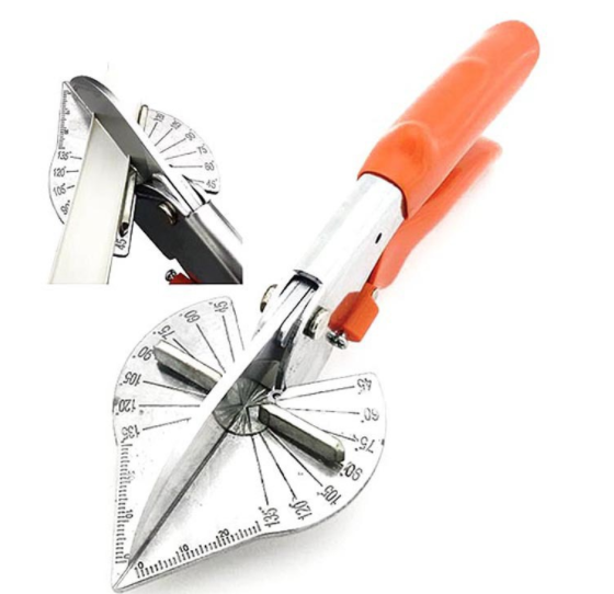 Miter Cutter,45 Degree To 120 Degree Angle Shear Hand Shear,Suitable for Multi Purpose Trunking Shears for Wire Troughs