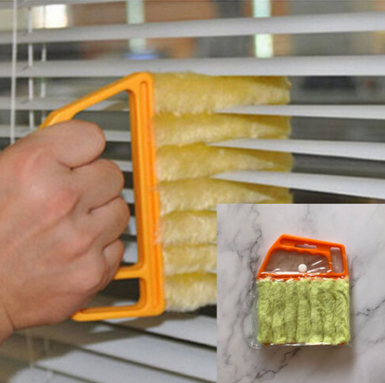 Microfiber Window cleaning brush Venetian Blind Cleaning Brush Washable Cleaning Brush