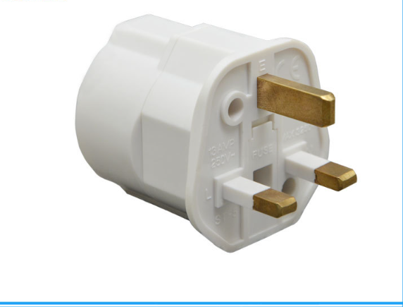 Multifunctional EU European Schuko To UK Plugs Adapter Power Converter 2 Pin Socket Travel 250V 13A Dubai Singapore