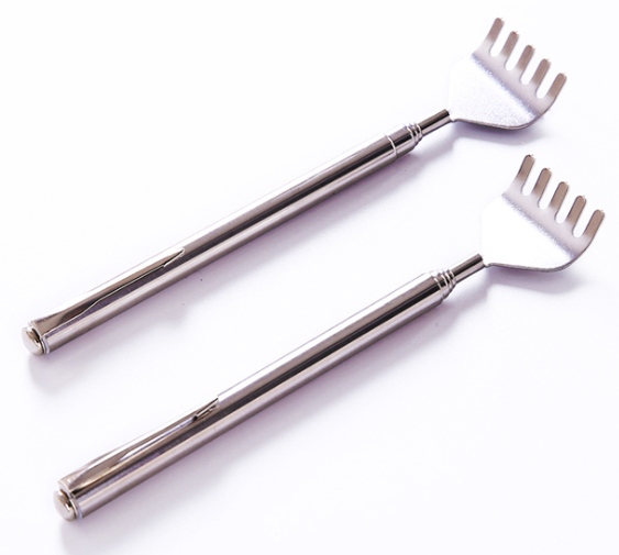 Metal Stainless Steel Telescopic Extendable Itching Aid Extender Back Scratcher