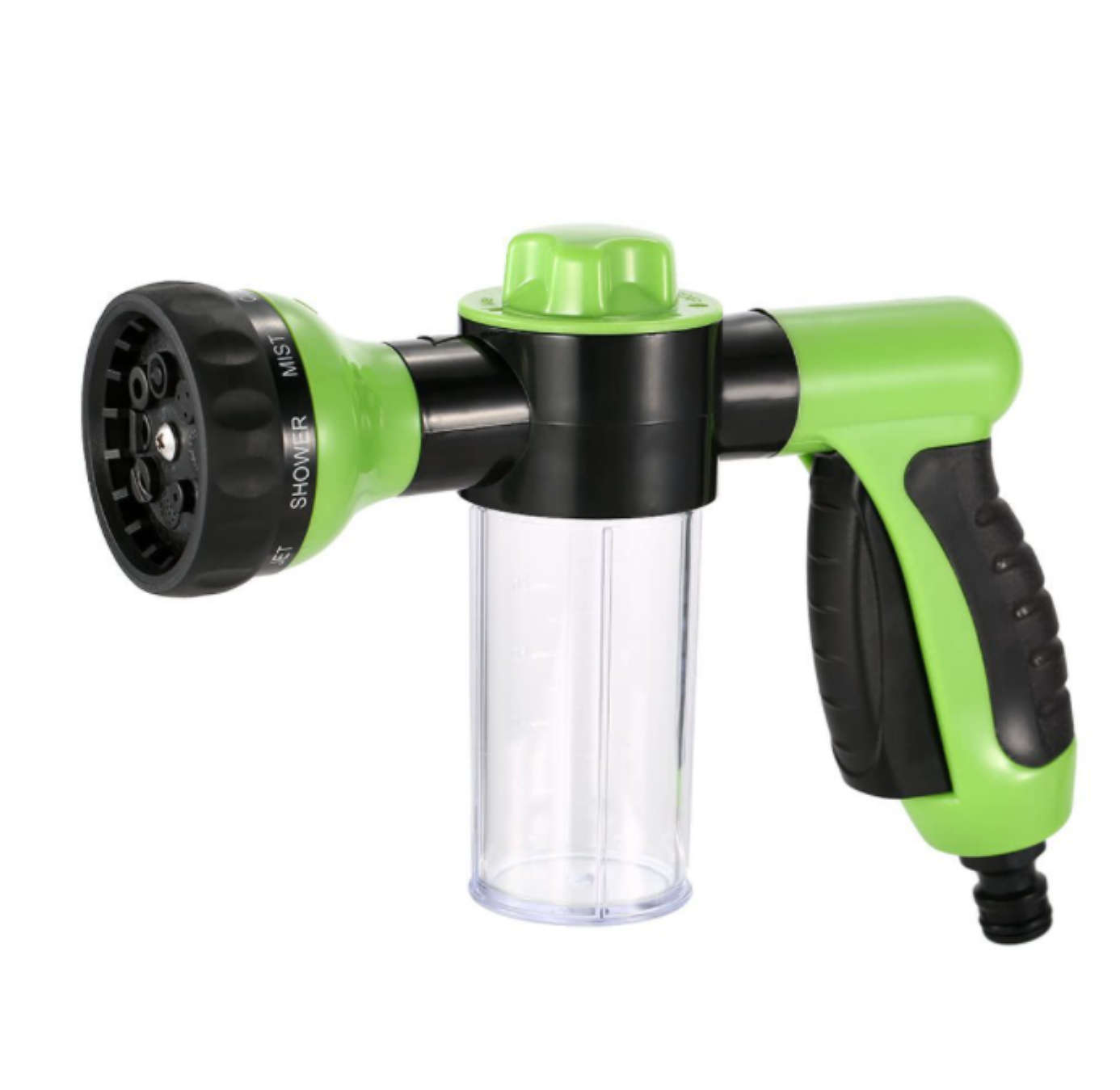 8 Functions Car Foam Washing Gun Water Spray Gun with Soap Dispenser Bottle