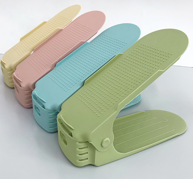 Colorful Plastic Shoe Rack Pair Shoes Organizer Racks Shoes Slots Making Mould Mold