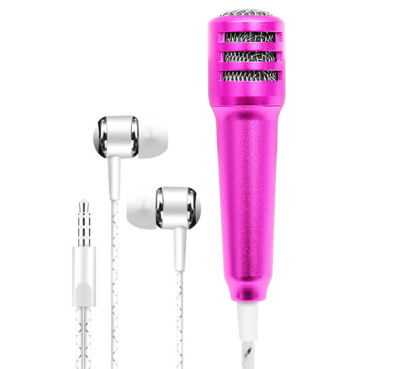 Newest Mini 3.5mm Wired Handheld mini microphone for Cell Phone Portable Tablet PC Laptop Speech Sing karaoke microphone