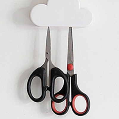 Cloud Shape Magnetic Wall Key Holder, Strong Powerful Magnet Holds Keychains