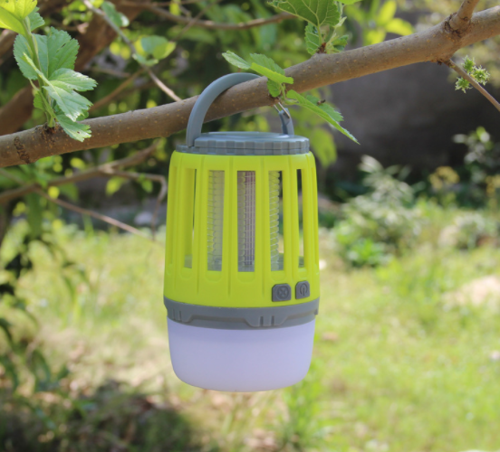 2-in-1 Portable USB Charging Mosquito Killer camping lantern for Outdoor Camping