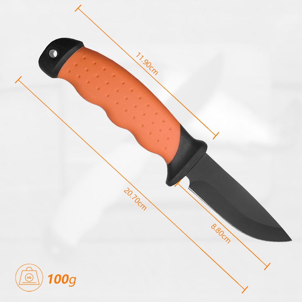 3.5 inch survival camping hunting fishing fixed blade knife fishing