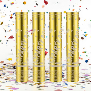 Wholesale Colorful Confetti Sticks Handheld Shoot  Poppers for Indoor/Outdoor Wedding Birthday Graduations Festival Celebrations