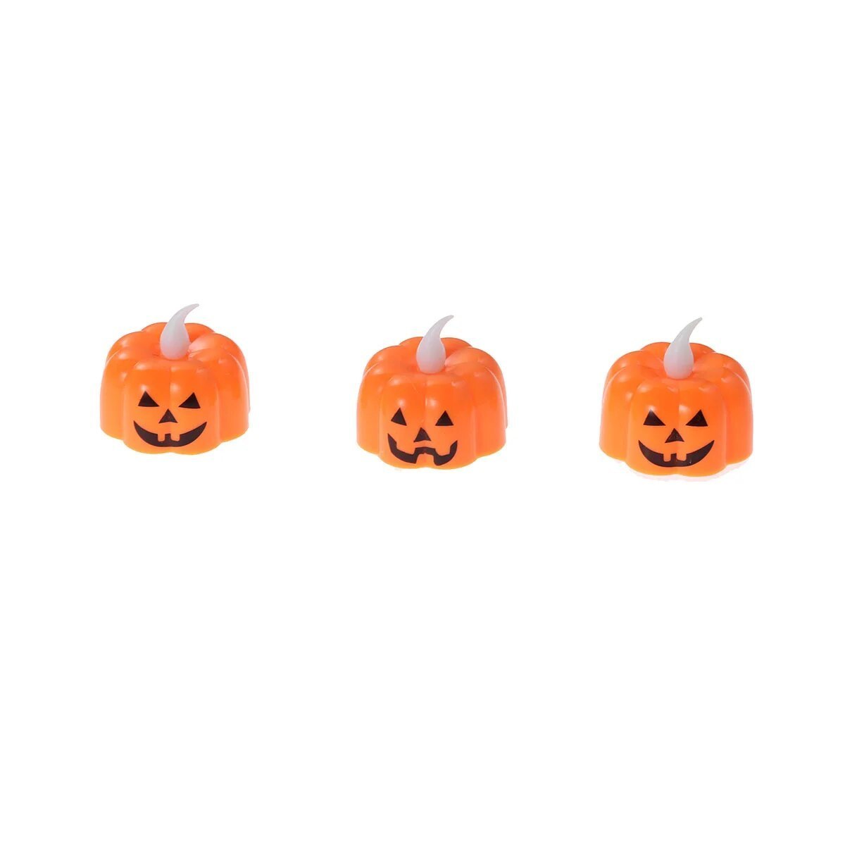 Halloween Pumpkin Lights LED Electronic Candle Lights Halloween Horror Props Home Bar Haunted House Decoration Props