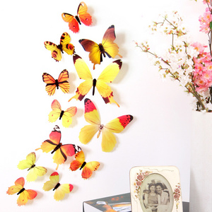 Sunbeauty Removable Mural 3D Butterfly Home Room Decoration Wall Stickers