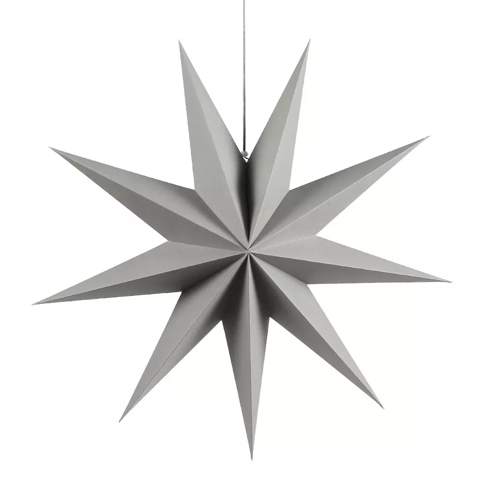 45cm Christmas Nine Point Paper Star Lantern Party Decorations Ornaments Hanging Pendant Stars