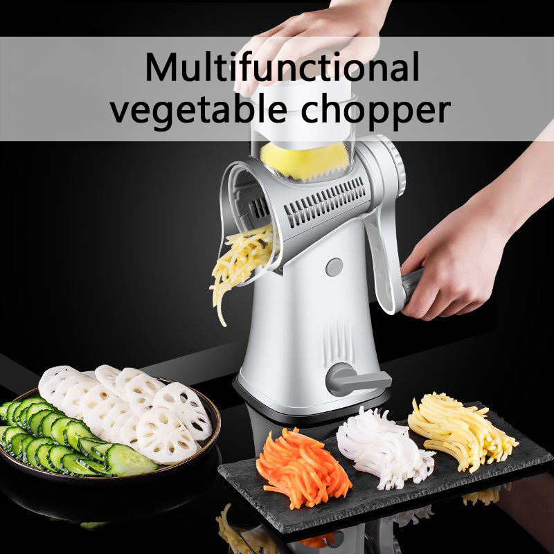 2023 Hot Sell Mandoline Extra Coarse And Ribbon Kitchen Slicer Food Chopper With Steel Blades Manual Fruit Food Vegetable Cutter