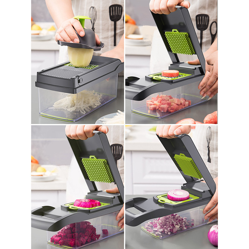 Vegetable Chopper Time And Labor Saving Food Processor Pro Onion Slices Vegetable Cutter And Dicer Vegetable Slicer And Chopper