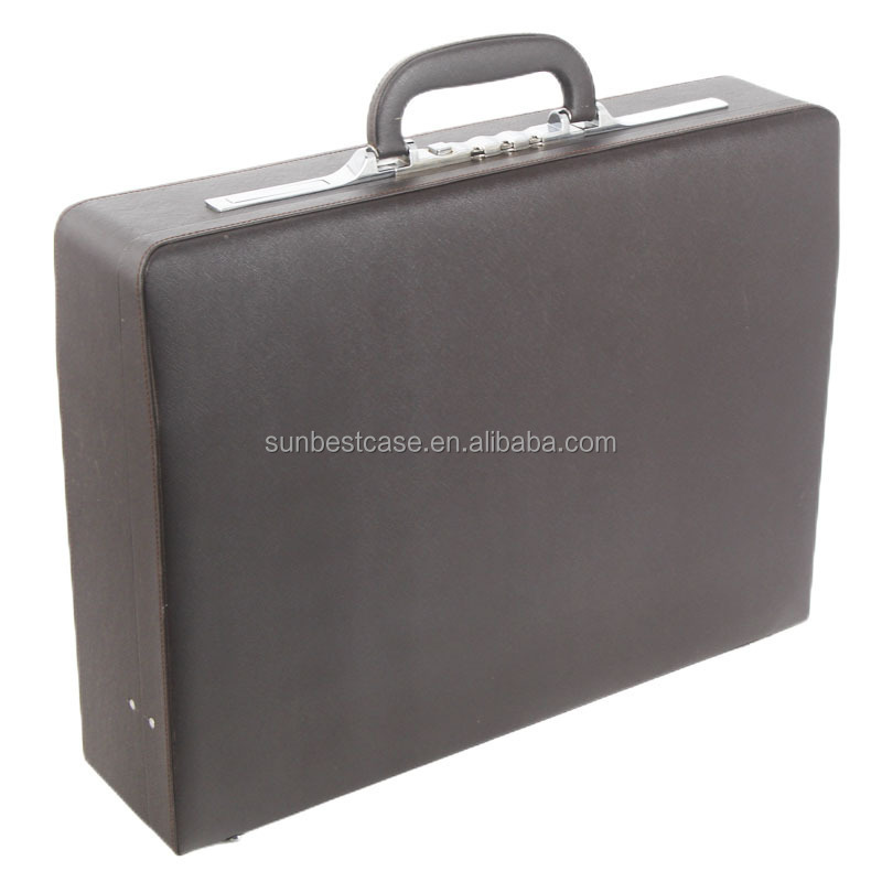 New Design leather brief case professional laptop case briefcases attache case briefcase for men factory wholesale