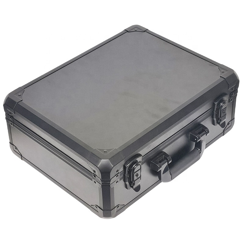 Heavy Duty portable aluminum tool case  custom size carry hard case tool box for storage  Strong Durable from factory