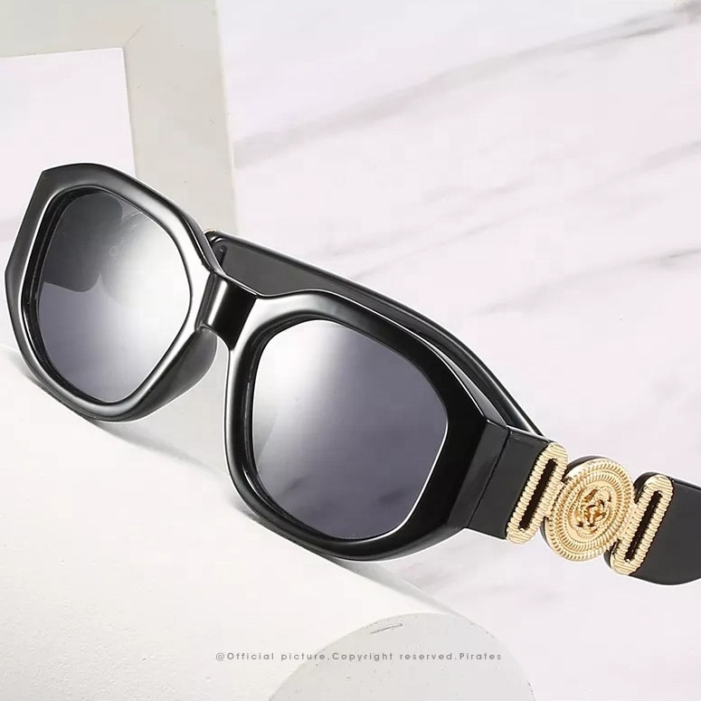 Wholesale Fashionable Luxury Women Shades Designer Famous Brands Irregular Small Frame Sunglasses For Men Sun Glasses