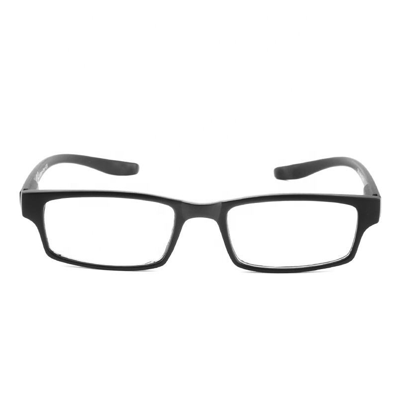 Sunbest 2069 OEM Custom Logo Plastic Rectangle Frame Presbyopic Glasses Long Temple Spring Hinge UV Reading Glasses