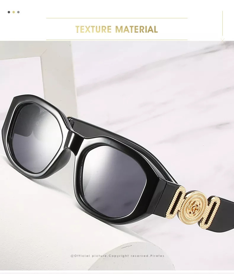 Wholesale Fashionable Luxury Women Shades Designer Famous Brands Irregular Small Frame Sunglasses For Men Sun Glasses