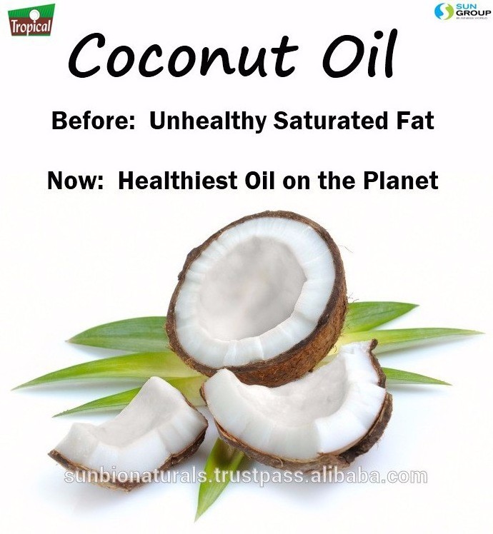 REFINED BLEACHED DEODERIZED COCONUT OIL OBTAINED FROM ORGANIC COCONUT MEAT USED FOR COOKING AND COSMETIC