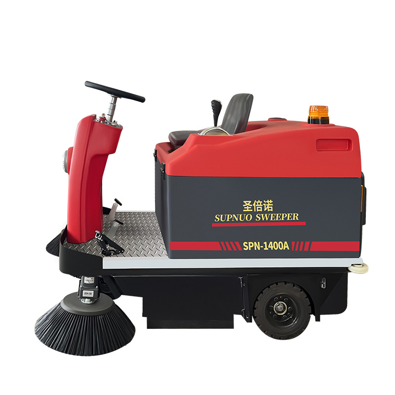 Good Price Supnuo SBN-1400A artificial turf cleaning machine floor sweeper ride on floor indoor sweeper road cleaning