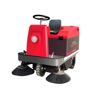 Good Price Supnuo SBN-1400A artificial turf cleaning machine floor sweeper ride on floor indoor sweeper road cleaning