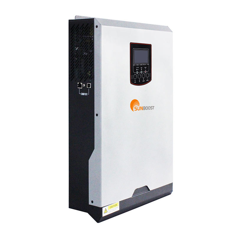 SUNBOOST 5kw hybrid inverter controller card Charge Regulator Solar Charge Controller 5kva copper transformer solar inverter