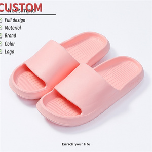 with logo bath slippers made in China Thermal men slipper slides custom skate shoe