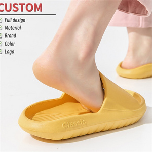 Brand new luofu for wholesales Plush slides tassel outdoor women slippers shoes shoe box custom