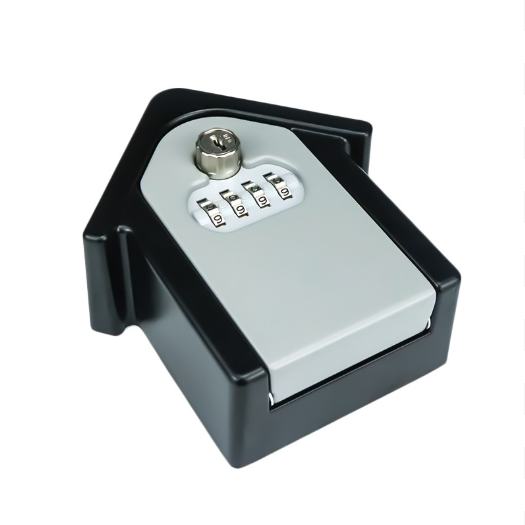 Top Selling House Shaped Safe Key Lock Box 4 Numbers Password Metal Combination key box