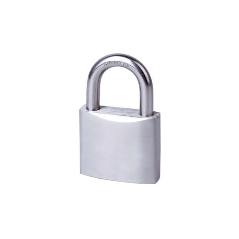 High Quality Chrome Plated Iron 304 stainless steel padlock Casting Padlock europe padlock 60mm