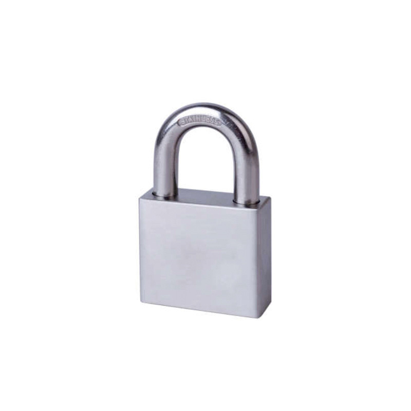 High Quality Chrome Plated Iron 304 stainless steel padlock Casting Padlock europe padlock 60mm