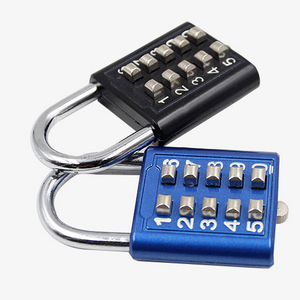 Code Luggage bag lock  Zinc alloy combination suitcase lock 5 digit Code suitcase lock padlock with number