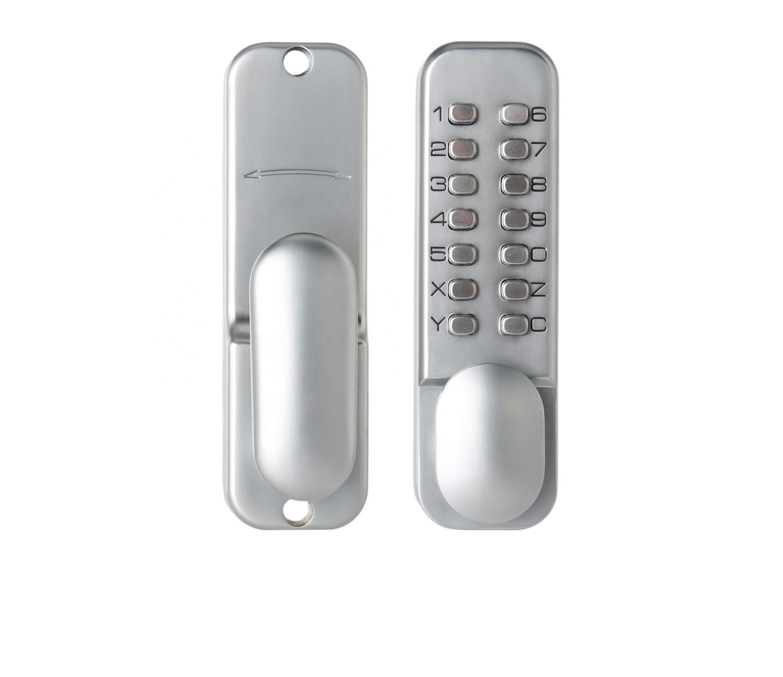 Digital Door Lock Mechanical Keyless Entry Door Lock Password Combination Keypad Deadbolt Waterproof Code Door Lock