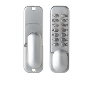 Digital Door Lock Mechanical Keyless Entry Door Lock Password Combination Keypad Deadbolt Waterproof Code Door Lock